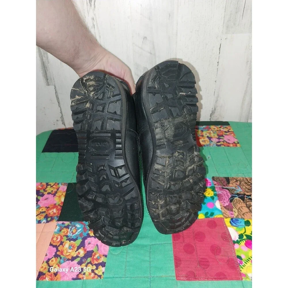 Belleville Black Lace Up Combat Boots Size 3R
